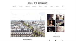 Desktop Screenshot of billetrouge.com